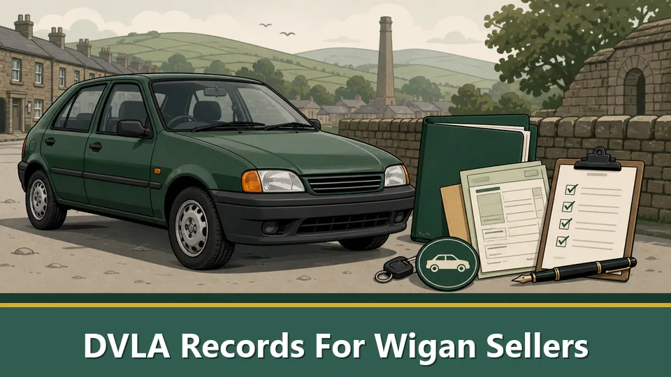 Wigan વિક્રેતાઓ માટે DVLA રેકોર્ડ્સ
